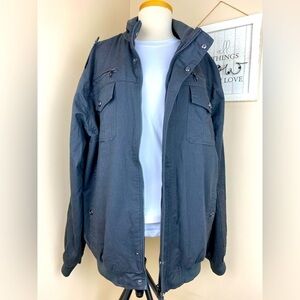 NWOT Outdoor Army Camping Fall Winter Jacket Shacket 6 pockets 100% Cotton -XL